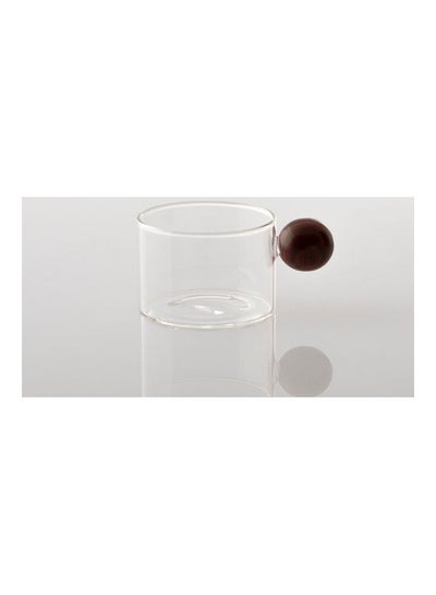 Buy Coffee Mug Clear 6x6x4cm in Saudi Arabia