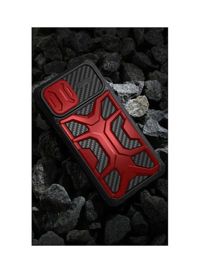 اشتري Shock-Resistant Adventurer Case For Apple iPhone 13 Pro Red في مصر