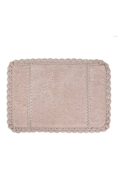 Buy Lorinda Bath Mat Pink 60x90cm in UAE