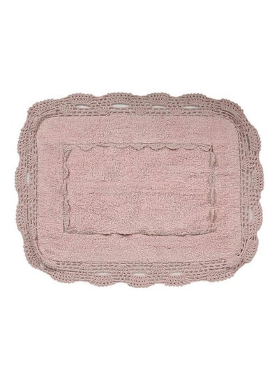 Buy Anita Bath Mat Pink 60x90cm in UAE