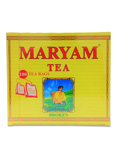 Buy 100 Tea Bags Black Tea Broken Azerbaijan 200grams in UAE