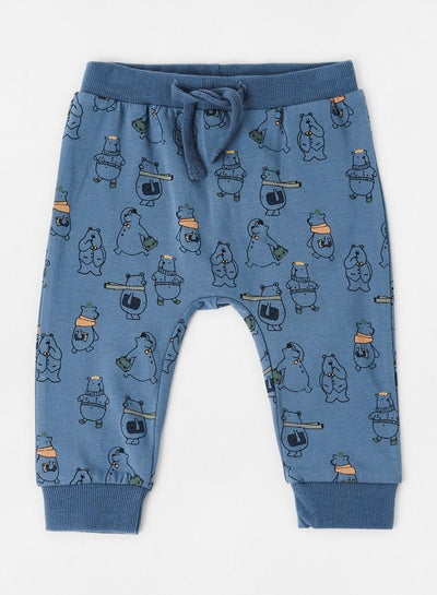 Buy Baby All-Over Print Pants Bering Sea in UAE