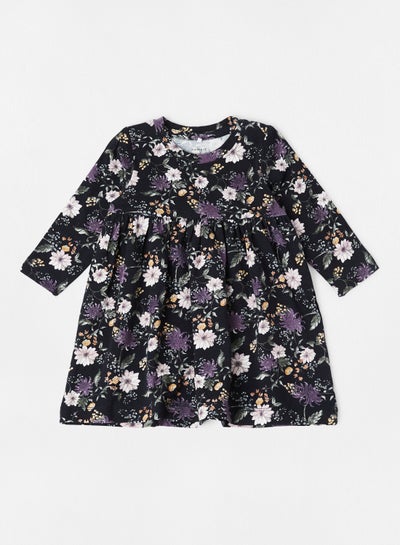 Buy Baby Floral Dress Dark Sapphire in UAE