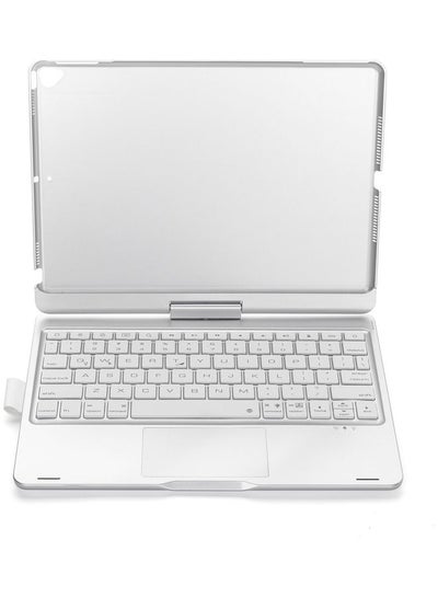 Buy Wireless Keyboard with TouchPad for iPad 10.2/10.5 Silver in UAE