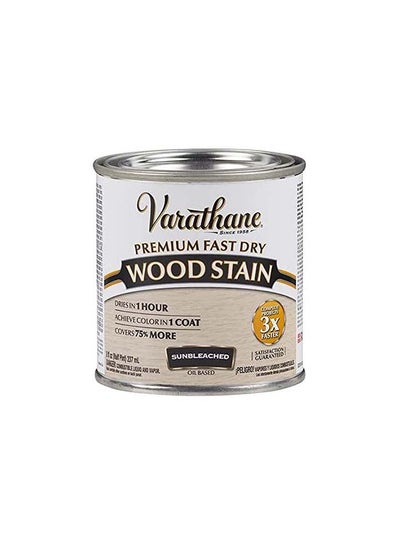 Buy Varathane Premium Fast Dry Wood Stain Grey 237ml in UAE