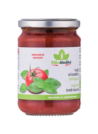 Buy Organic Basil Sauce 350grams in UAE