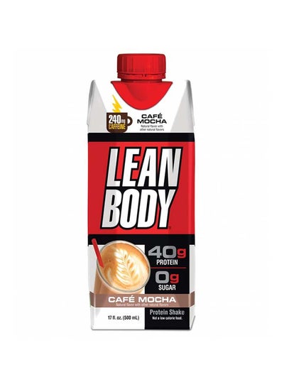 اشتري Lean Body Ready To Drink Protein Shake Cafe Mocha في الامارات