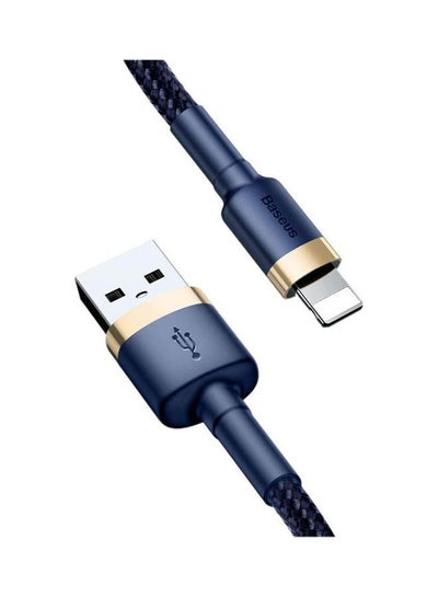 Buy Cafule Cable Usb For Ip 2.4A 1M Gold & Blue in Egypt