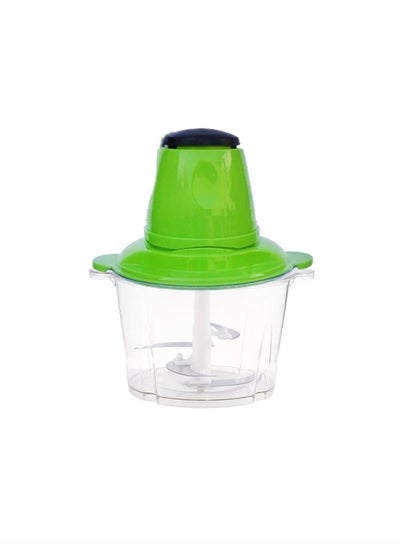 Buy Electric Food Chopper Meat Grinder for Vegetables Fruits and Nuts 2.0 L 220.0 W 2LGREEN green in UAE