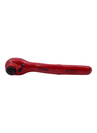 اشتري Vde Dipped Insulated Rsbl/Ratchet Red/Black 1/2"x10inch في الامارات