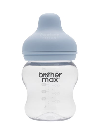 Buy PP Extra Wide Neck Baby Feeding Bottle, 160ml - Blue in UAE
