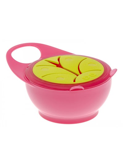 Buy Easy-Hold Snack Pot Bowl - Pink/Green in UAE