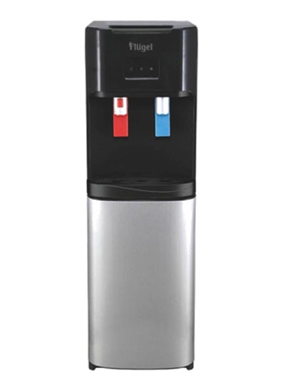 Buy Hot And Cold Water Dispenser Refrigerator 6154 Silver/Black in UAE
