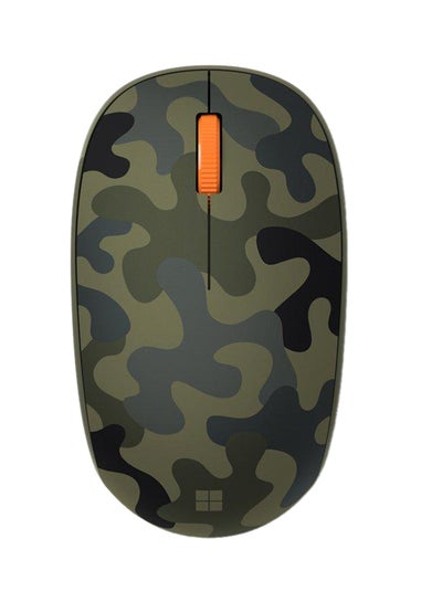Buy Bluetooth Mouse Green Camouflage in UAE