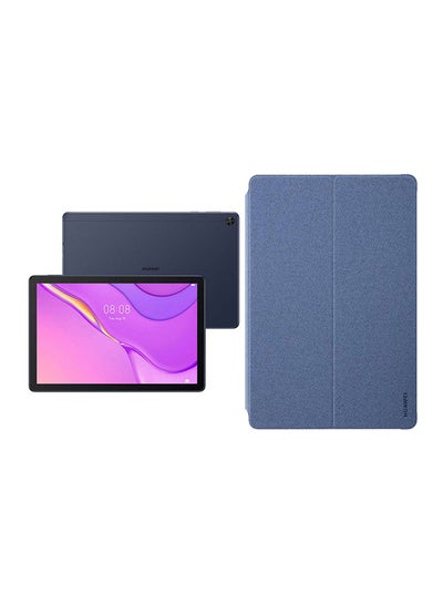 Buy Matepad T10S 10.1-Inch, Deepsea Blue, 4GB RAM, 64GB, 4G - KSA Version with Protective Back Case Cover For Huawei MatePad T10/T10s Blue in Saudi Arabia