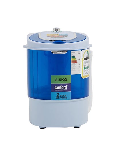 Buy Portable Washing Machine SF831W BS Blue in UAE