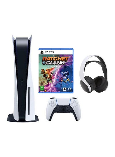 Buy PlayStation 5 Disc With DualSense Controller/Ratchet/Clank Game/Headset in Egypt