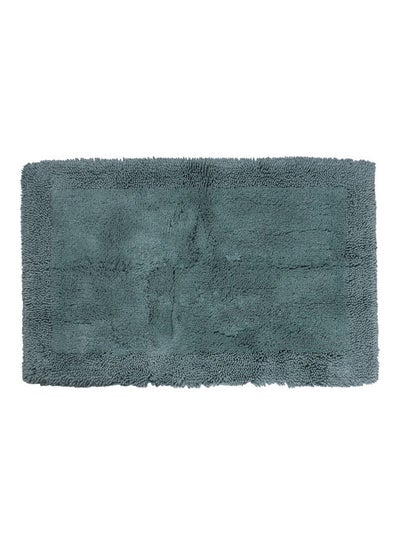 Buy Deluxe Viscose Bathmat Olive Green 53x86x0.5cm in UAE