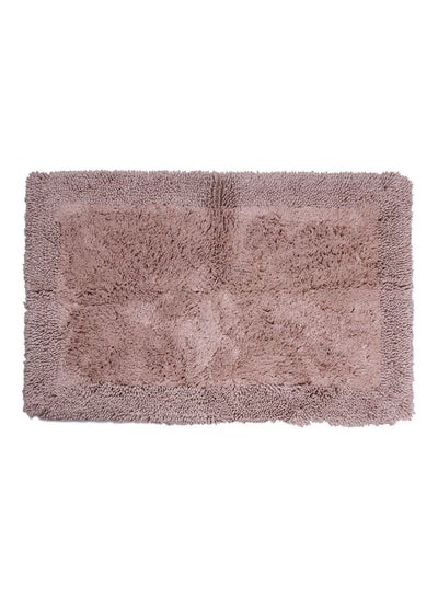 اشتري Deluxe Viscose Bathmat Beige 53x86x0.5cm في الامارات