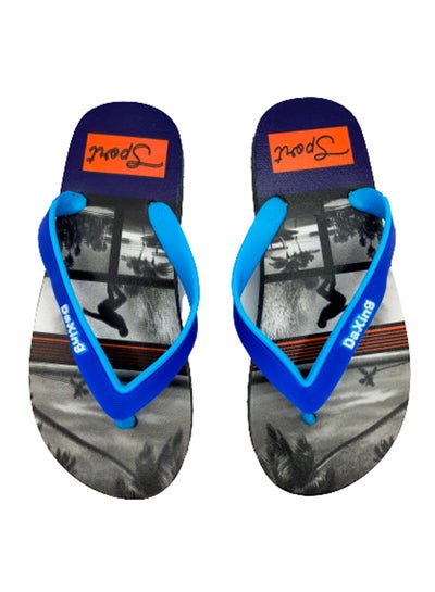 Buy Printed Flip Flops Multicolour in UAE