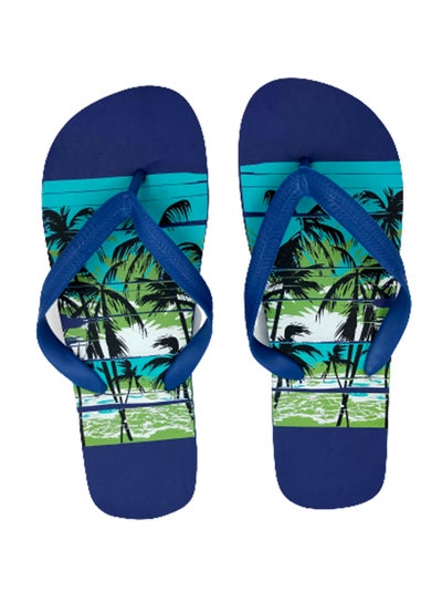 Buy Printed Flip Flops Multicolour in UAE