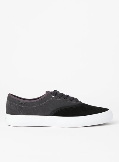 Buy Passiph Suede Sneakers Grey/Black in UAE