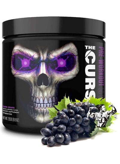 Buy The Curse Pre-Workout Dark Grape Supplement 50 Servings in Saudi Arabia