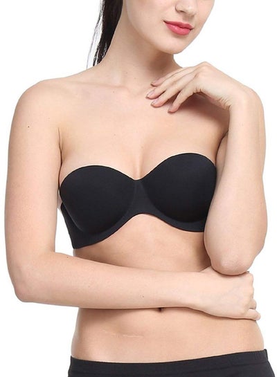 Women's Backless Push-Up Transparent Back Strapless Bra With Multi Bra Strap  Black price in UAE, Noon UAE