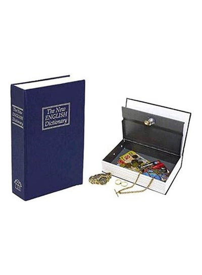 Buy A Small Metal Safe In The Form Of A Real Book To Save Money, Jewelry And Valuables Grey in Egypt