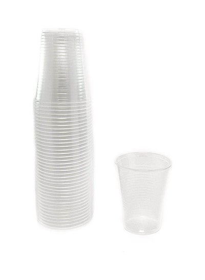 Buy Disposable Plastic Cup - 100 Pcs / Water Dispenser Cups / Small Clear in Egypt