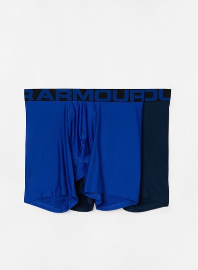 Buy Tech 6" Boxerjock Briefs (Pack of 2) Blue in Saudi Arabia