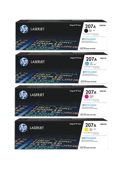 Buy 4-Colour Original 207A Toner For HP Pro M255/M283fdw/M283fdn Multicolour in UAE