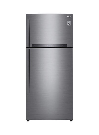 Buy Fridge-Freezer Combinations LED Display , Smart Diagnosis ,External Mircom 28.4 W GN-H722HLHL Platinum Silver in Egypt