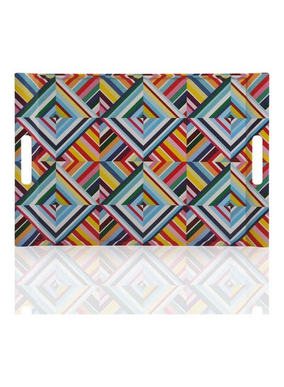 Buy Digital Wave Tray Multicolour 49 x 34cm in UAE