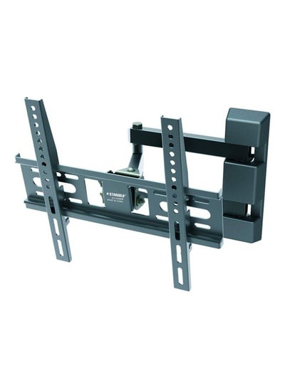 Buy Full Motion TV Wall Mount Space Saving For 23-55 Inches LED LCD Flat & Curved Black in UAE