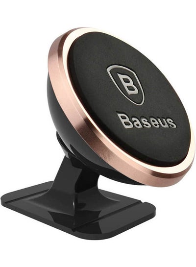 Buy 360° Rotation Magnetic Mount Holder Rose Gold in Saudi Arabia