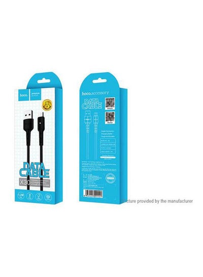Buy Cable Usb To Micro-Usb Charging Data Sync Black in Egypt