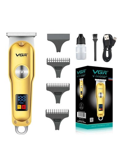 Professional Electric Rechargeable LED Display Best Hair Trimmer  Gold/Silver price in Egypt | Noon Egypt | kanbkam