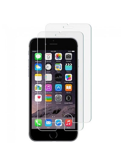 Buy Pack Of 2 Screen Protector For Apple iPhone SE 2020 Clear in UAE