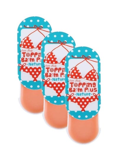 Buy 3-Piece Moisturize Free Smoothness And Softness Skin Care Topping Balm Plus Orange 3 X 30grams in Egypt