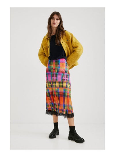 Buy Casual Stripes Maxi Skirts Multicolour in Egypt