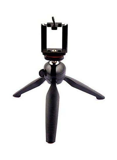 Buy Portable Mini Tripod With Phone Holder-Clip For Gopro, Smartphone, Compact Cameras And Dslrs, Xh228 Black in Egypt
