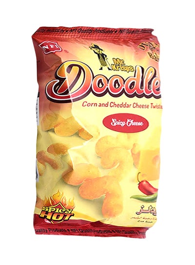 Buy Spicy Cheese Flavor Doodles 80grams in UAE