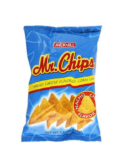 Buy Nacho Cheese Flavored Corn Chips 100grams in UAE