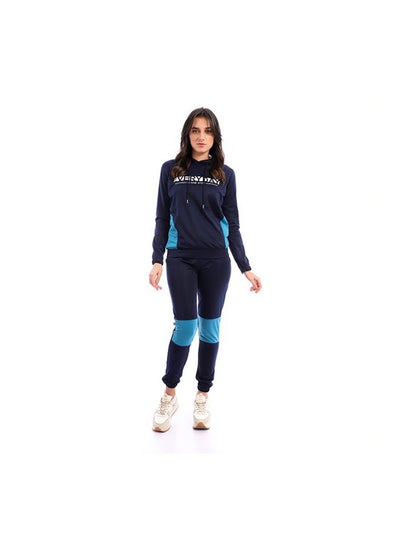 Buy Sport Training Suit With Everyday Print Navy in Egypt