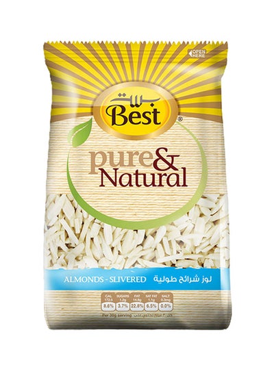 Buy Pure And Natural Almond Slivered 150grams in UAE