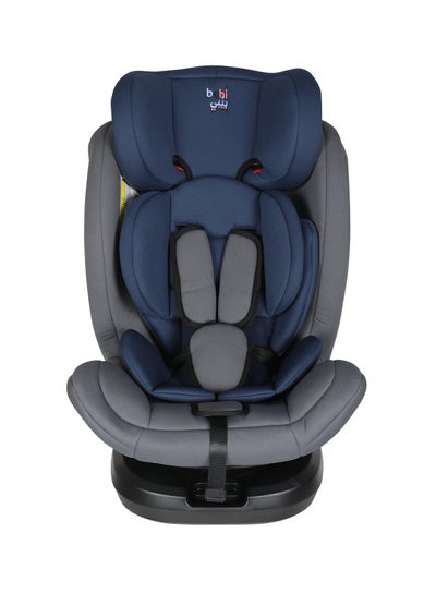 Buy Baby Car Seat for Newborn (Group 0, I,II,III) from birth to 12years, with rearward and forward facing positions- Navy/Grey in Saudi Arabia