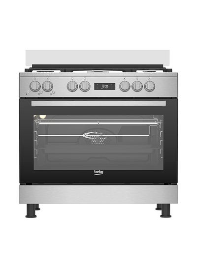 Buy 90cm Gas Cooking range GGR15325FXNS Stainless Steel in Egypt