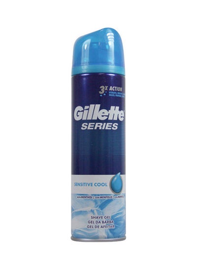 Buy Sensitive Cool Shaving Gel Multicolour 200ml in UAE