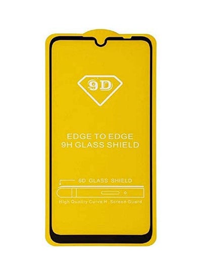 Buy 9D Screen Protector Glass Edge To Edge Full Glue For  Redmi Note 7 Clear-Black in Egypt